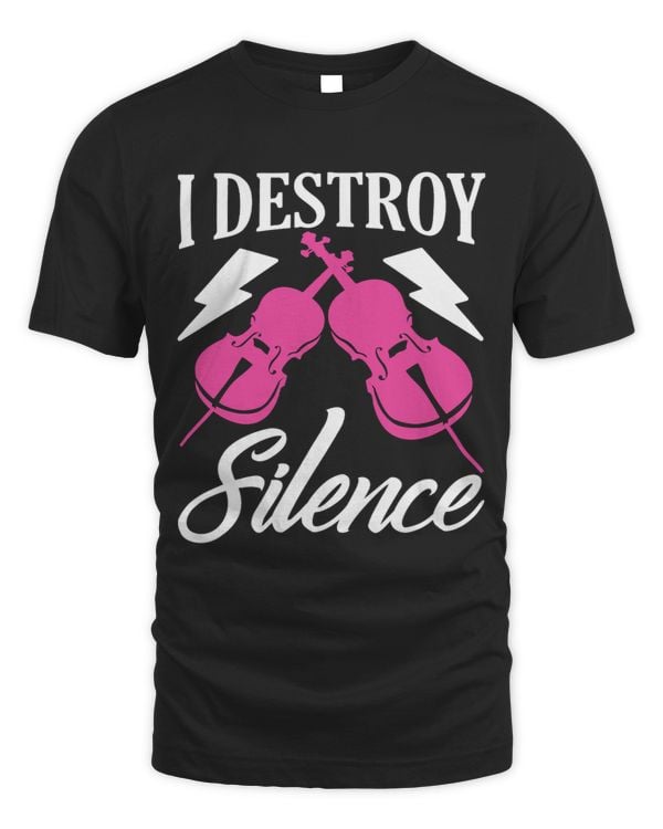 I Destroy Silence For Violinist 248
