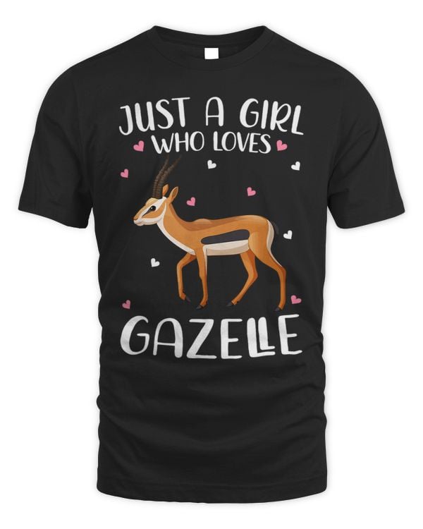 Just A Girl Who Loves Gazelles funny Gazelles Lover 156