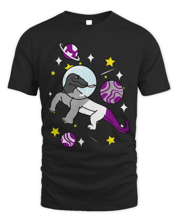 Asexual Komodo Dragon In Space Ace Pride