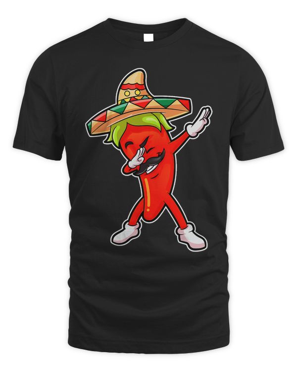 Dabbing Chili Cinco de Mayo Men Women Pepper Jalapeno Dab