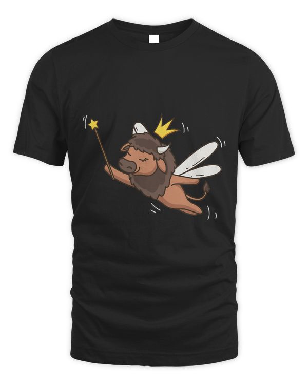Fairy Bison Wildlife Mystical Animal Bison Fairy Lover317