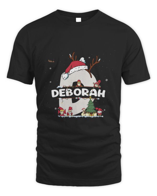 Deborah Christmas Shirt w Deborah Name for funny Xmas 217