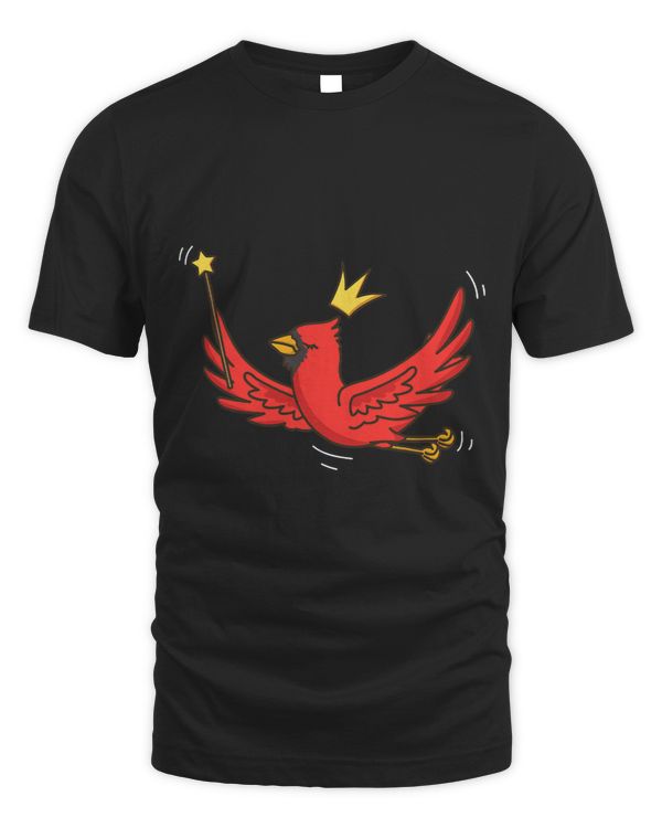 Fairy Northern Cardinal Wildlife Mystical Bird Fairy Lover316