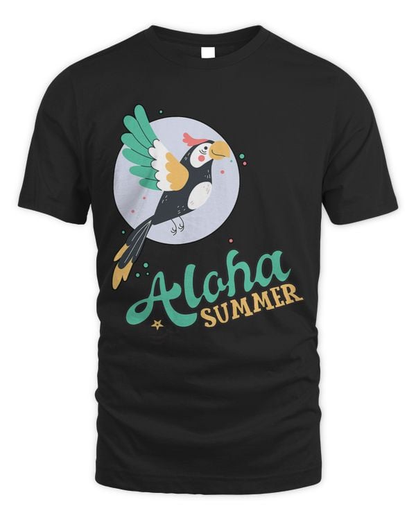 Hawaiian Aloha Summer Palm Tree Hawaiian Party