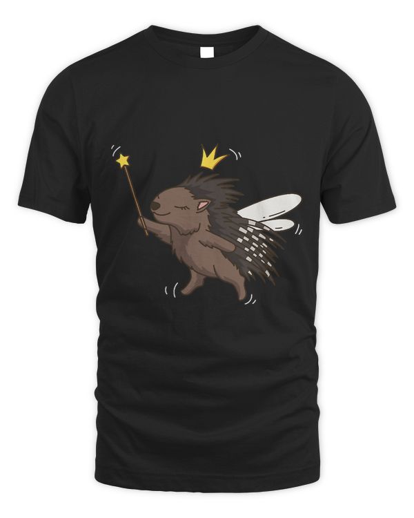Fairy Porcupine Wildlife Mystical Rodent Fairy Lover 108