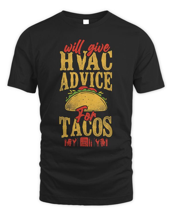 HVAC Technician Tech Taco Vintage Will Give Hvac Advice For