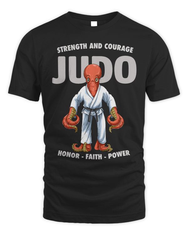 Judo Octopus Judoka Judoist Japanese Martial Arts