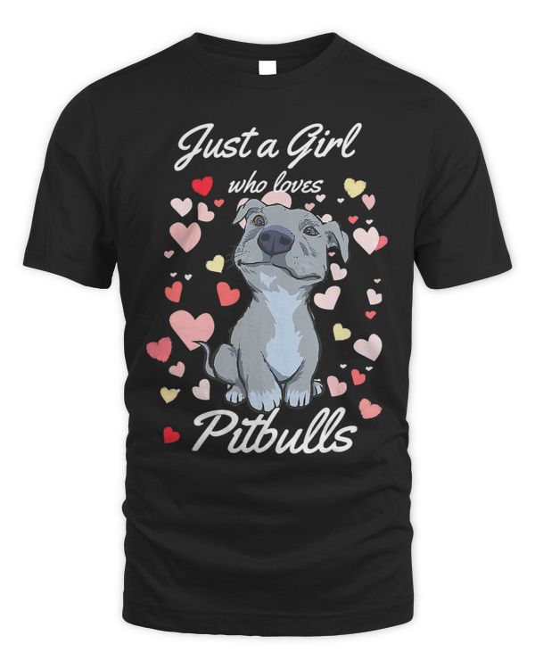 Just a girl who loves pitbulls pibble mom hearts 331