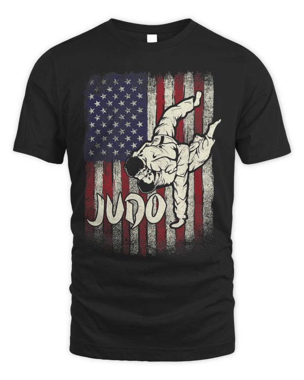 Judo USA American Flag Judoka Judoist Japan Martial Arts