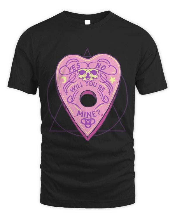 Will You Be Mine Quija Board Heart Planchette Pastel Goth 357