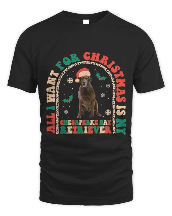 Retro All i want for Christmas is my Chesapeake Bay Retrieve288