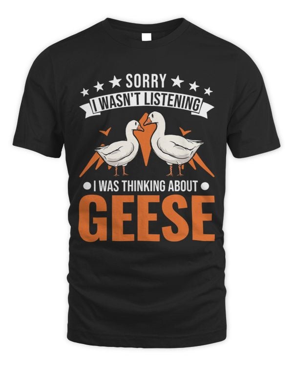 I wasnt listening I was thinking about Geese