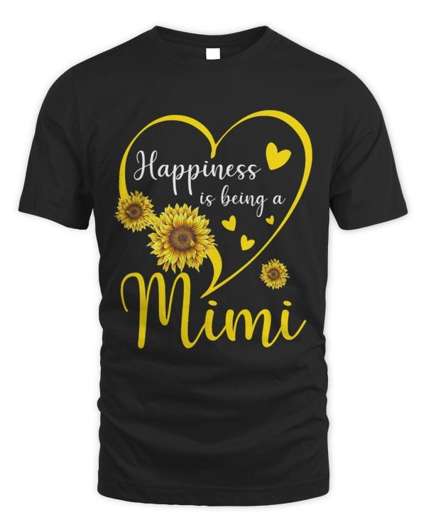 Happiness Is Being A Mimi Sunflower Heart Mothers Day