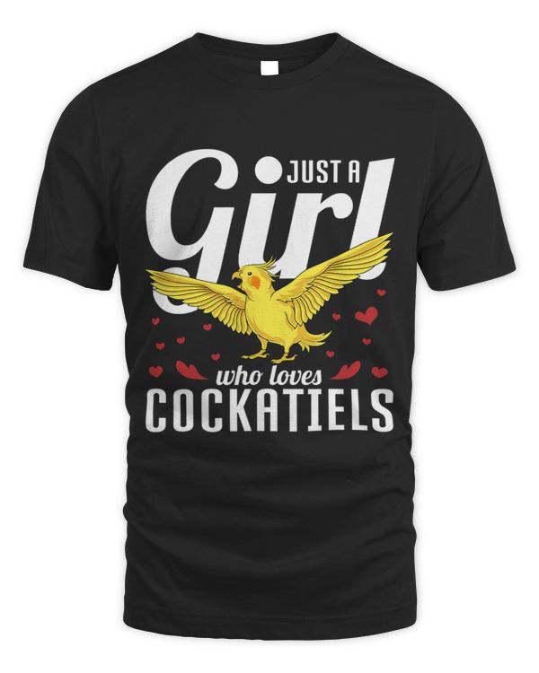 Bird Parrot Lover Women Just A Girl Who Loves Cockatiels