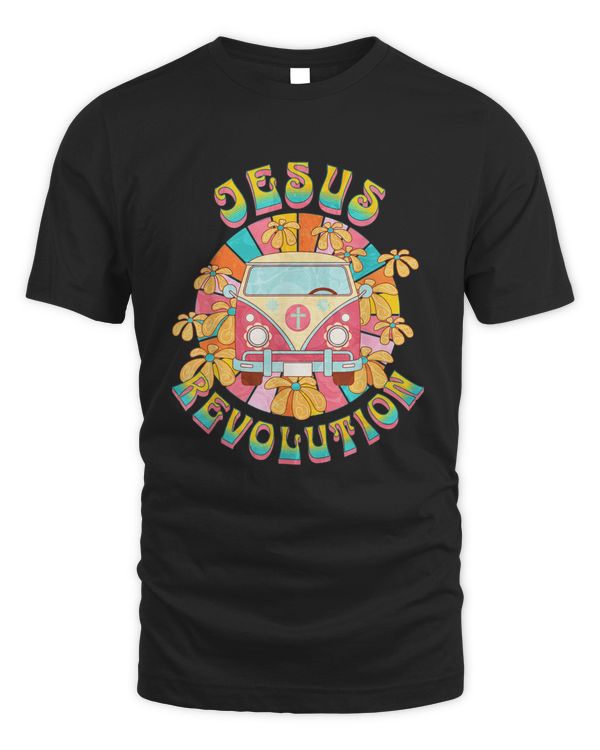 Jesus - Revolution People Retro Van Bus Christian Faith Jesus - Revolution People Retro Van Bus Christian Faith