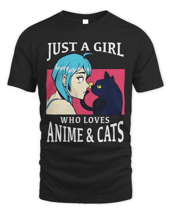 Just A Girl Who Loves Anime And Cats. Anime Merch Anime Girl