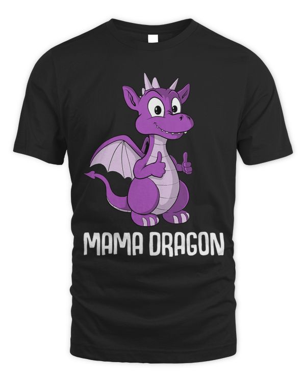 Womens Mama Dragon Matching Family Mom Mother