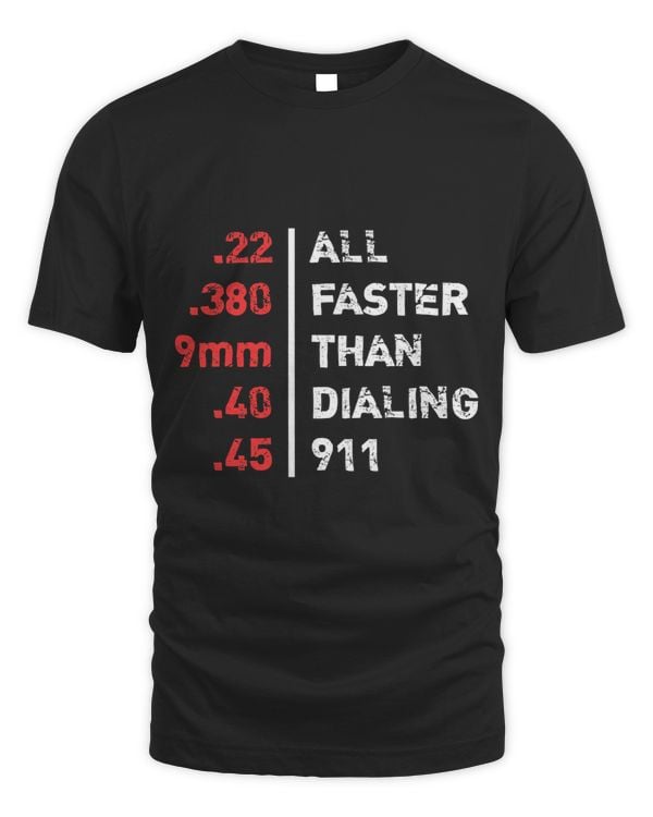 Bullets Are All Faster Than Dialing 911 Ammo 217