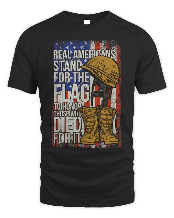 Americans Stand for the flag to hornor those who died for it 141