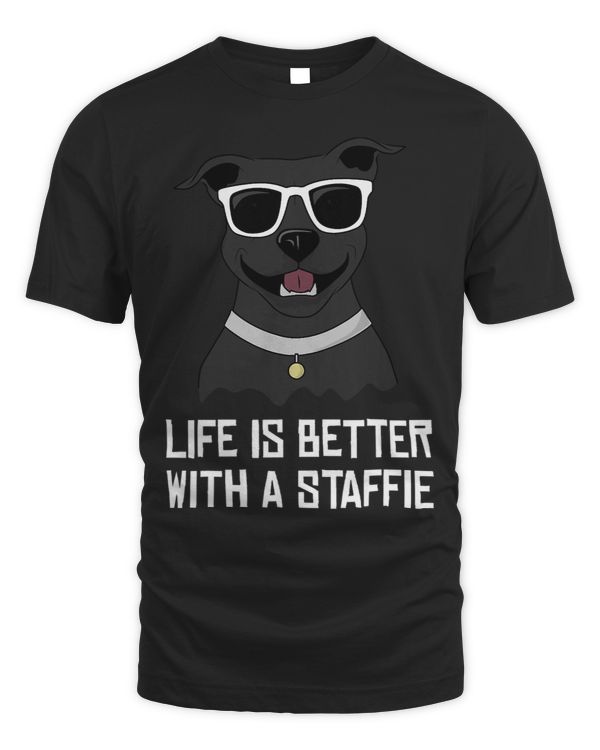 Life is Better With a Staffie Black Staffordshire 149