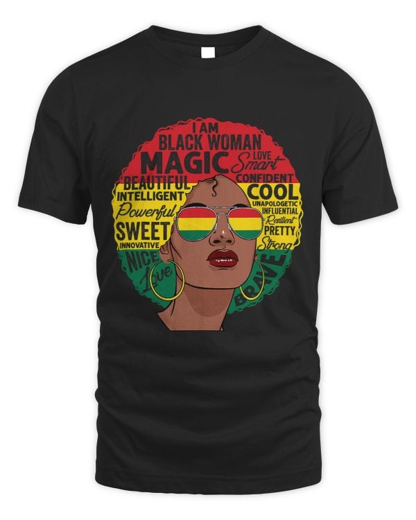 I Am Black History Month Black Queen BHM Pride Melanin Women 3