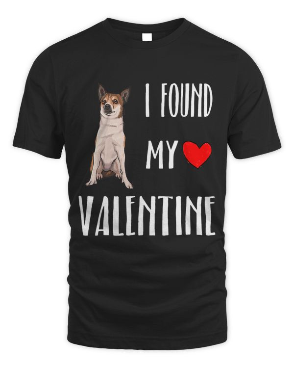 I Found My Valentine Day Norwegian Lundehund Dog Lover Gift