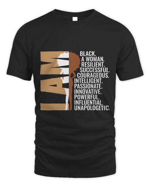 I Am Black Woman Black History Month Unapologetically 6