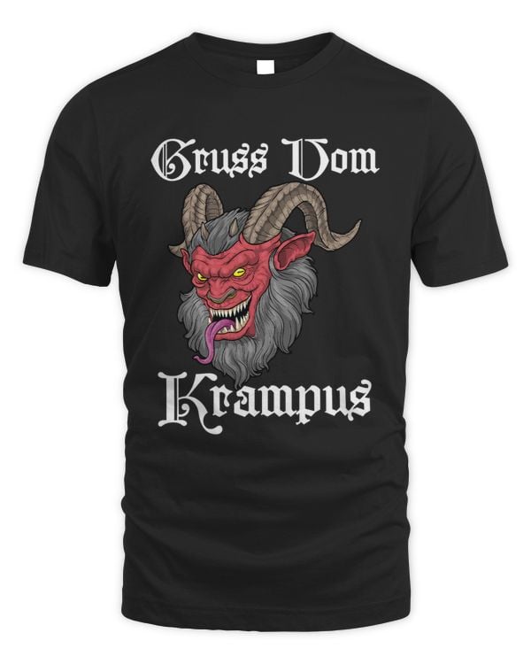 Gruss Vom Krampus Germanic Christmas Demon Merry Krampus