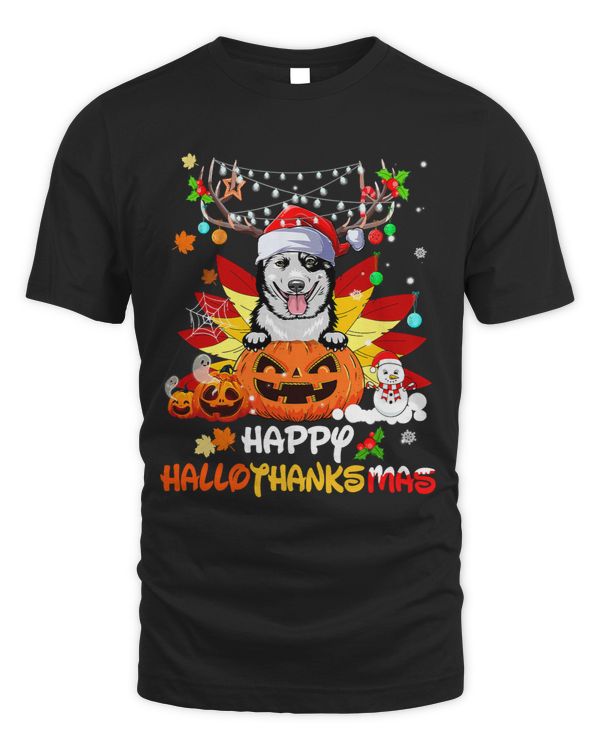 Australian Cattle Dog Halloween Merry Christmas 258
