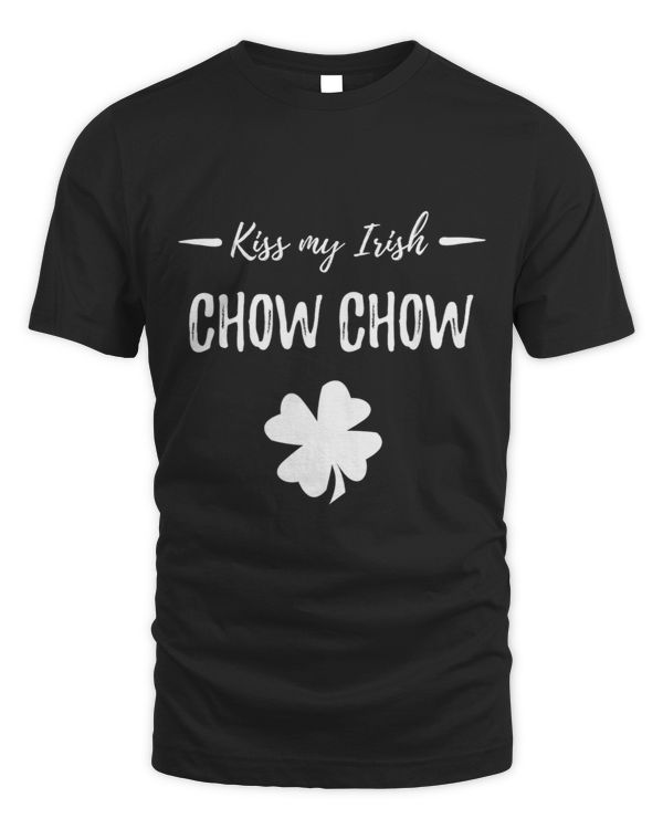 St Patricks Day Chow Chow Dog Mom Funny Irish Gift