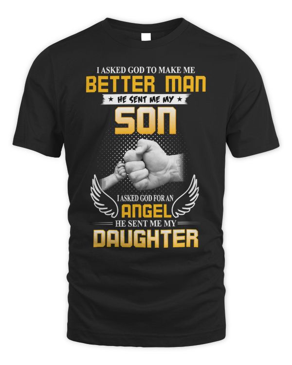 Father Grandpa I ASKED TO MAKE ME BETTER MAN167 Family Dad