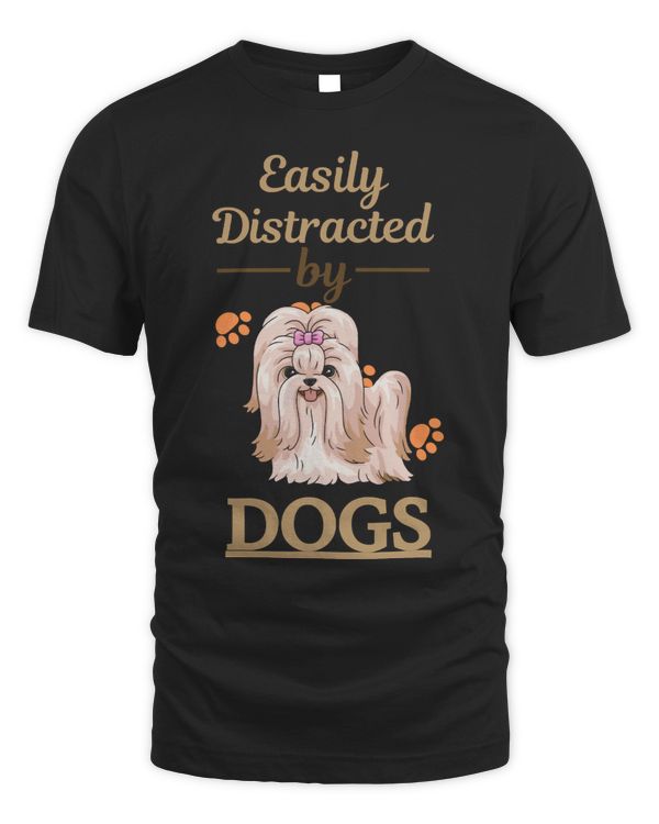 Dog Easily Distracted By Dogs Shih Tzu puppy animal