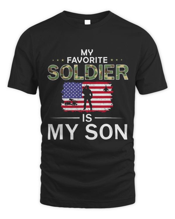My Favorite Soldier Is My SonProud Army Mom Camouflage Army
