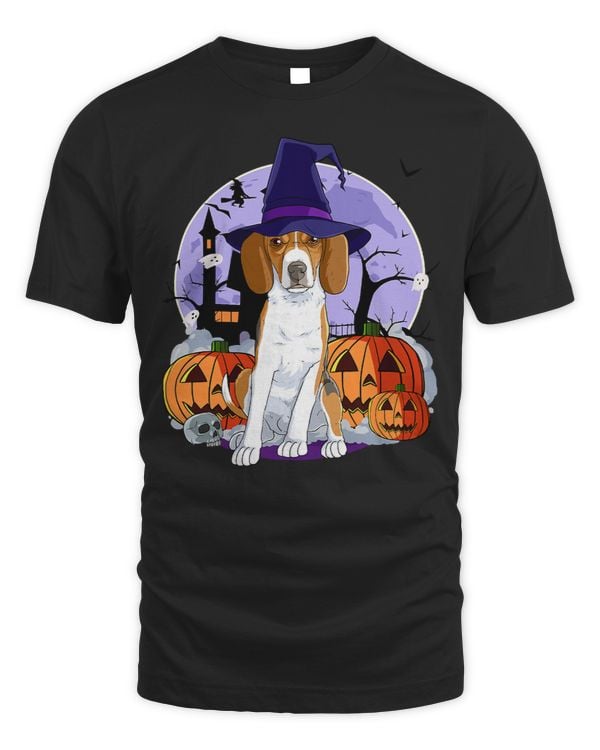 Dog English Foxhound Cute Dog Halloween 176 paw