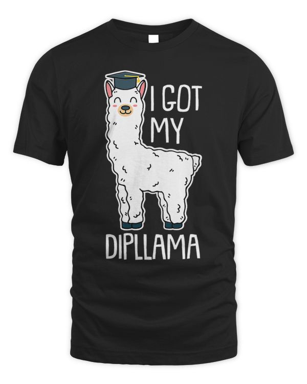 I Got My Dipllama Funny Diploma Degree Diploma Graduation