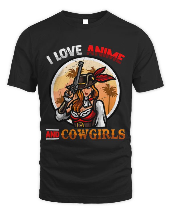 I Love Anime And Cowgirls Kawaii Otaku Girl Steampunk
