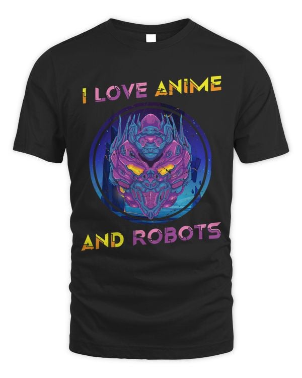 I Love Anime And Robots Otaku Alien Futuristic Robot