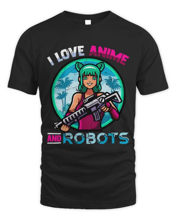 I Love Anime And Soldiers Kawaii Otaku Girl Vaporwave