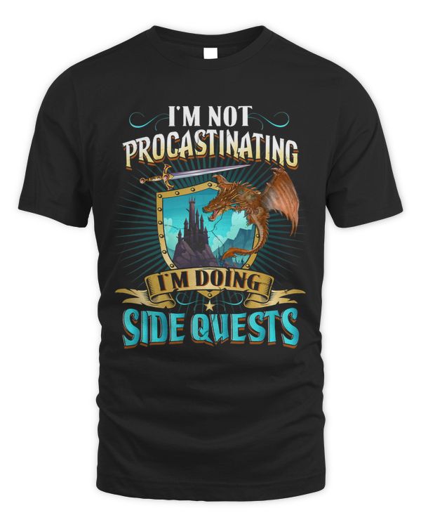 Im Not Procrastinating Im Doing Side Quests Funny Gamer1