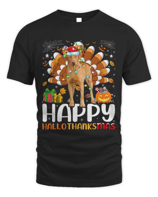 Chesapeake Bay Retriever Dog Lover Happy Hallothanksmas