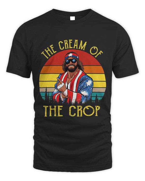 MachoThe Cream of The Crop Wrestling Funny Retro Vintage