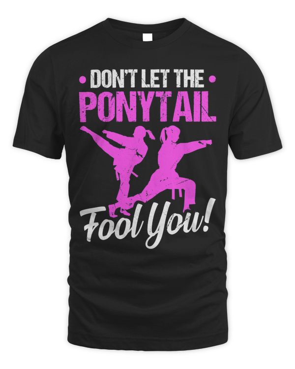 Karate Female Dont Let The Ponytail Fool You Karate Girl