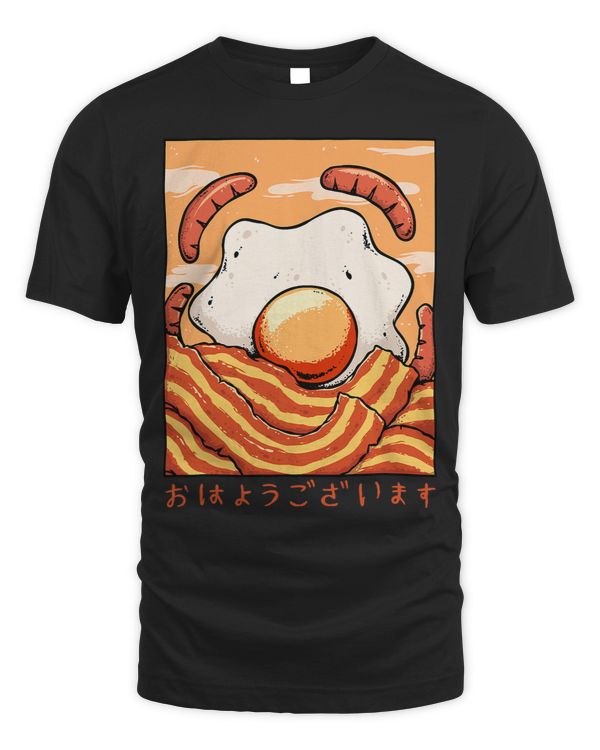 Ohayo Egg Bacon Sausage Hotdog Breakfast Food Bacon Lovers