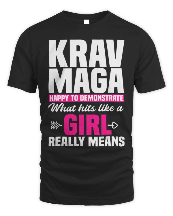 Krav Maga MMA Girl Self Defense Contact Combat