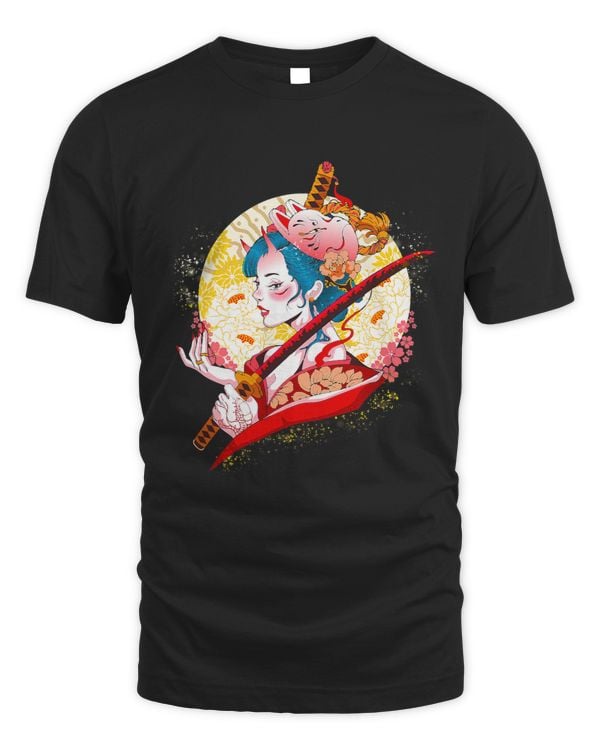 Japanese Artwork Female Samurai
