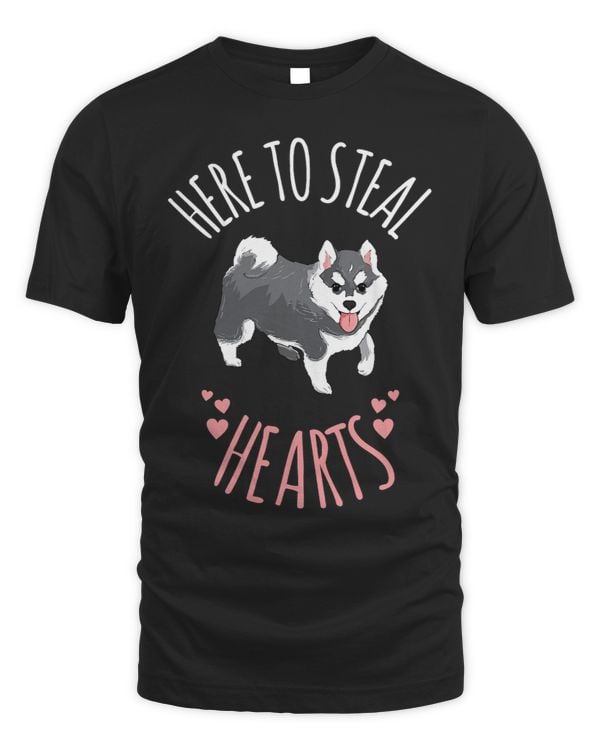 Pomsky Valentine Here to Steal Hearts 4