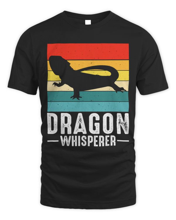 Dragon Whisper Bearded Dragon Retro Pet Reptile Lizard Lover