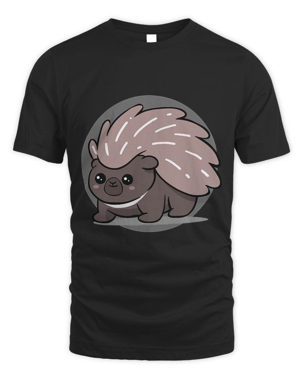 Porcupine Rodent Chibi Animal Japanese Forest Animal 202
