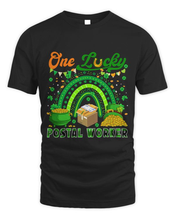 One Lucky Postal Worker St Patricks Day Postal Worker