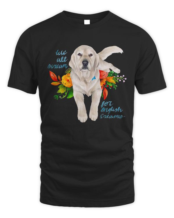 Dog We All Scream for English Creams